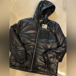 Loewe Leather Patch Puffer Jacket